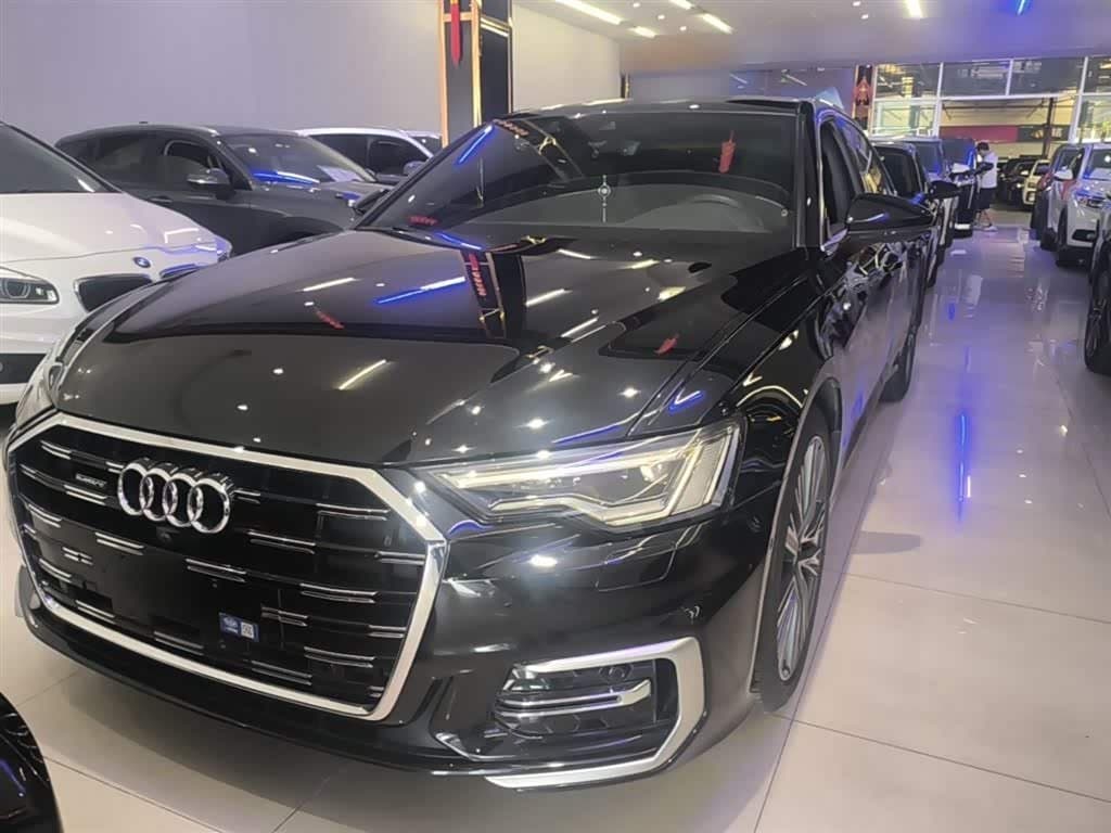 2023 Audi A6L Black, 86,800 km, China export – photo 3