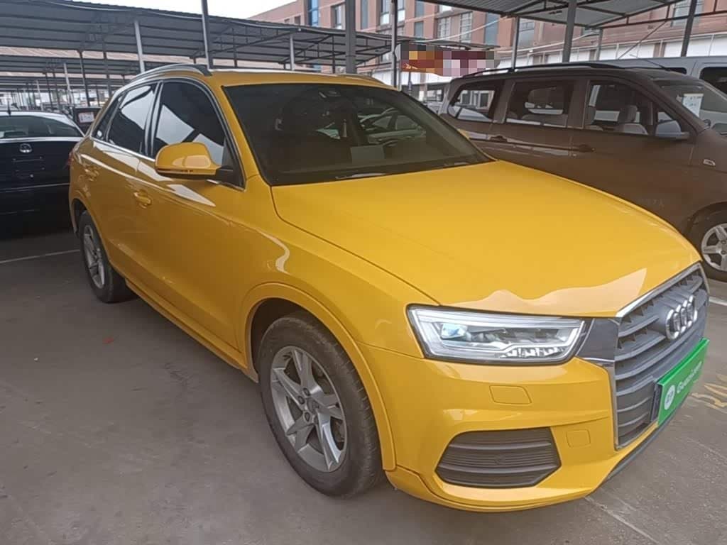 2017 Audi Q3 Yellow, 93,100 km, China export – photo 4