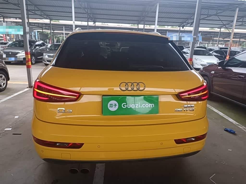2017 Audi Q3 Yellow, 93,100 km, China export – photo 6