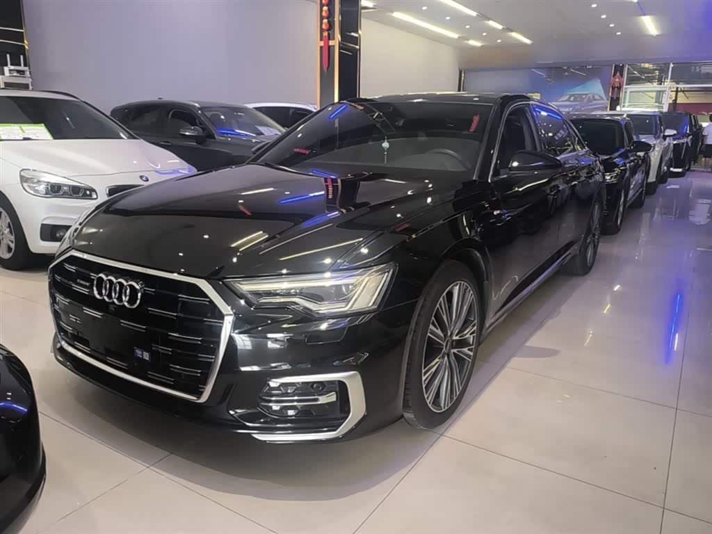2023 Audi A6L Black, 86,800 km, China export – photo 1
