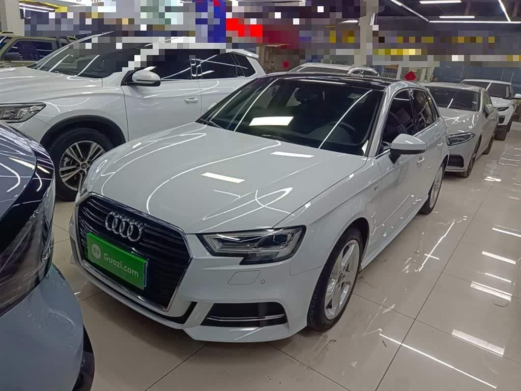 2018 Audi A3 White, 66,900 km, China export – photo 2