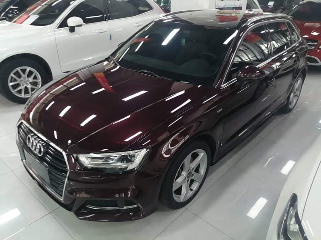 2018 Audi A3 Red, 54,900 km, China export – photo 1