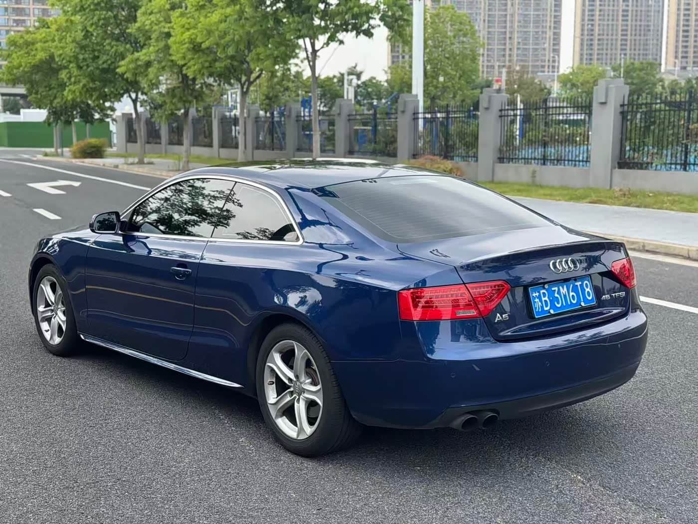 2014 Audi A5 Blue, 130,000 km, China export – photo 3