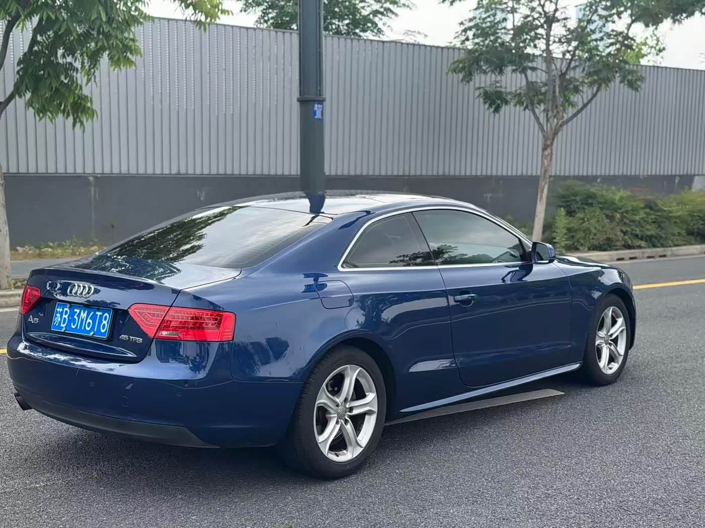 2014 Audi A5 Blue, 130,000 km, China export – photo 4