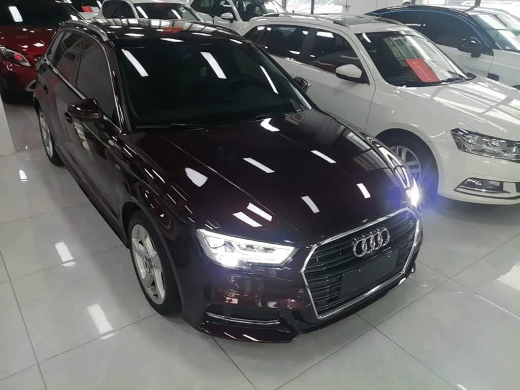 2018 Audi A3 Red, 54,900 km, China export – photo 3