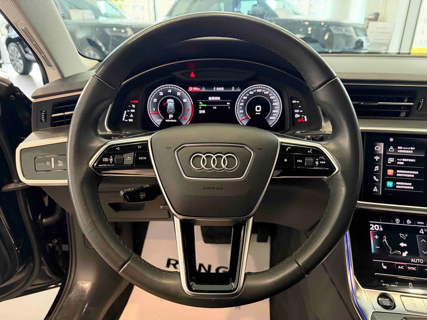 2021 Audi A6 Black, 35,000 km, China export – photo 7