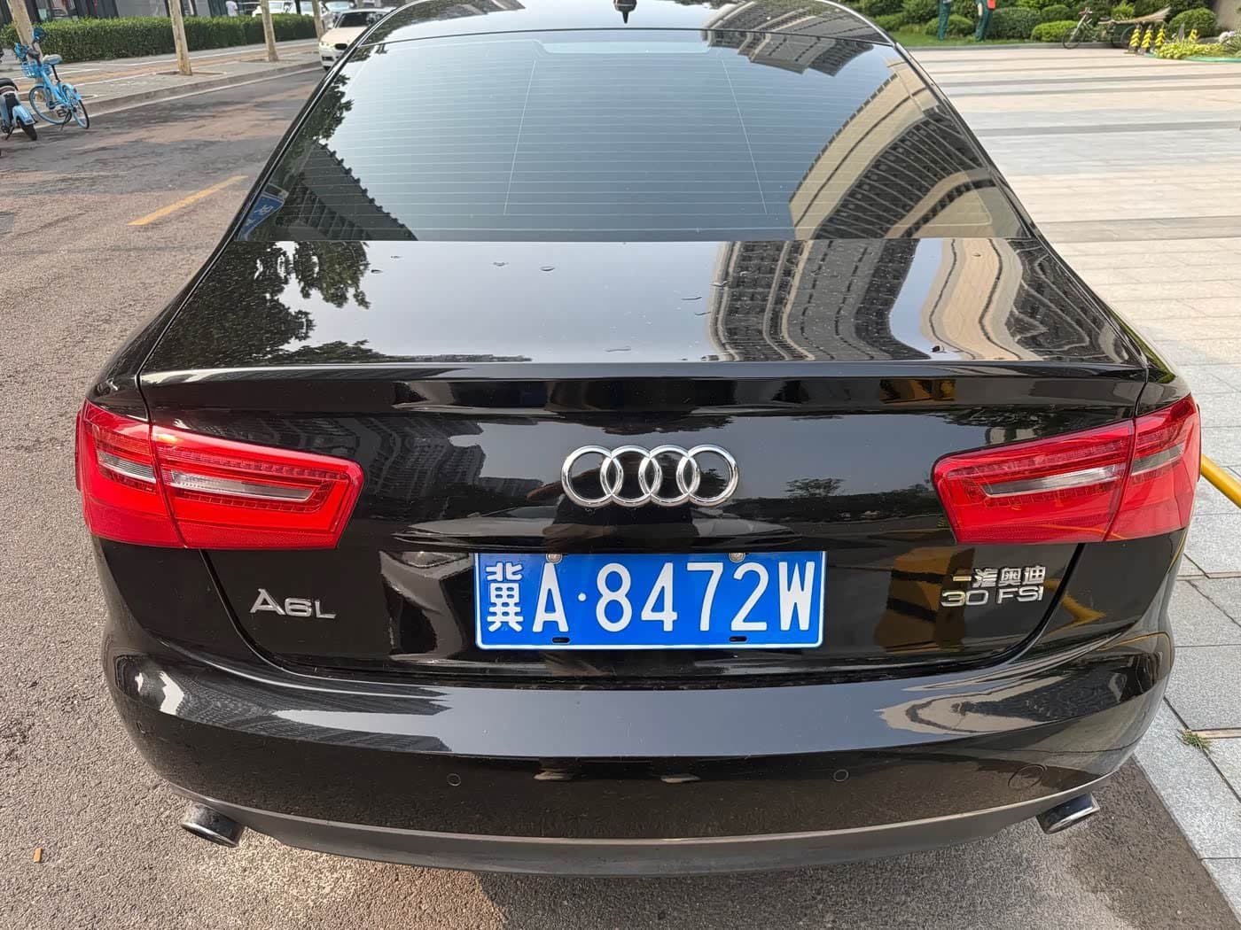 2015 Audi A6L Black, 96,000 km, China export – photo 5