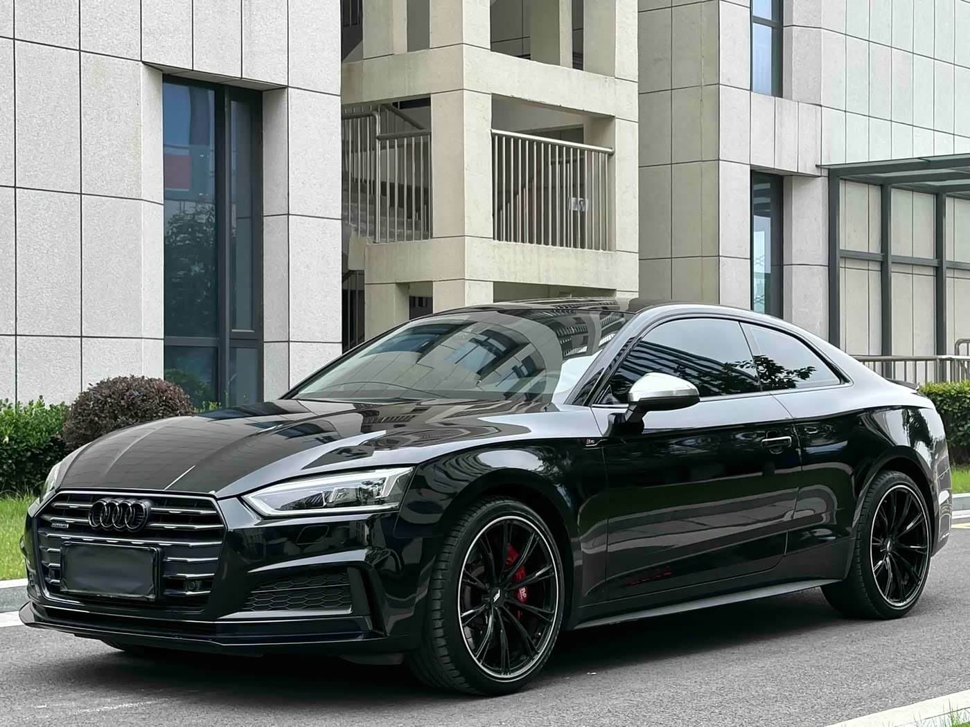 2018 Audi A5 Black, 43,000 km, China export – photo 1