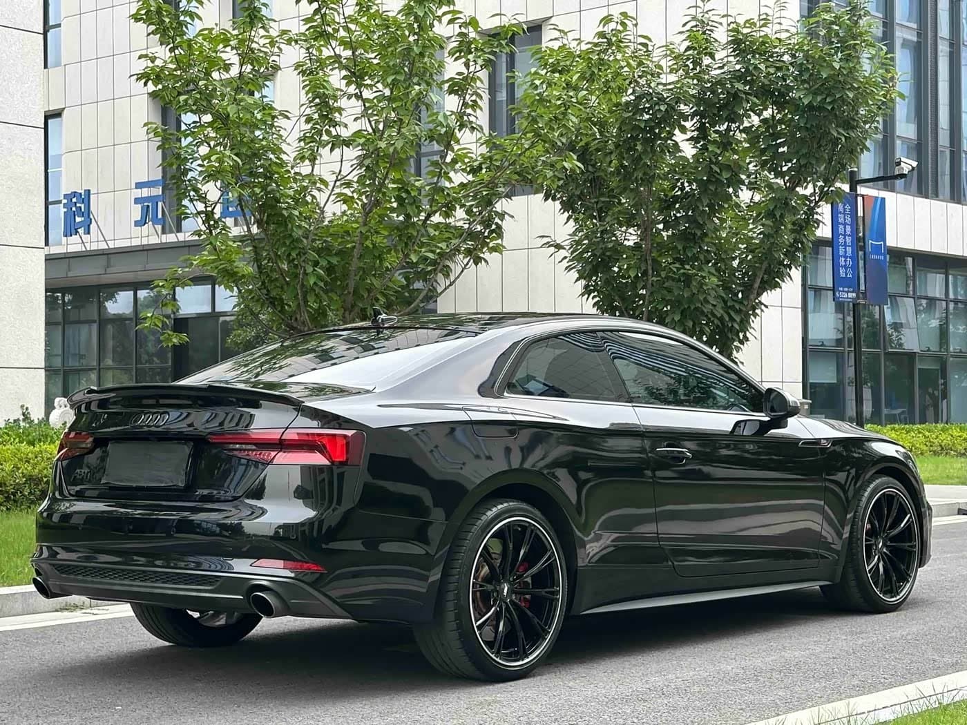 2018 Audi A5 Black, 43,000 km, China export – photo 3