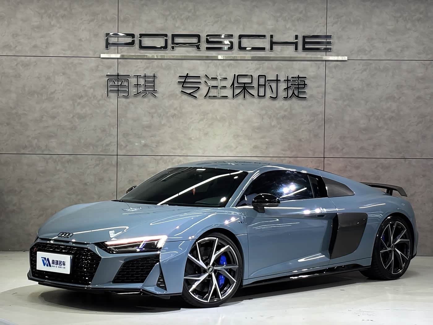 2021 Audi R8 Blue, 23,000 km, China export – photo 1