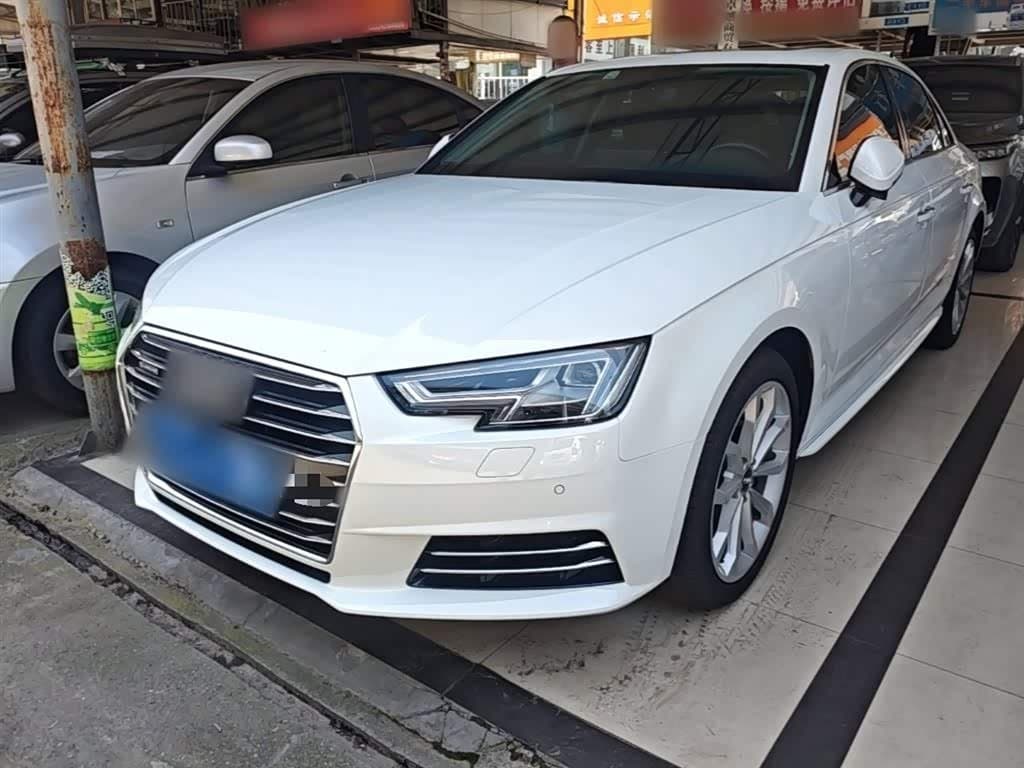 2016 Audi A4L White, 96,800 km, China export – photo 1