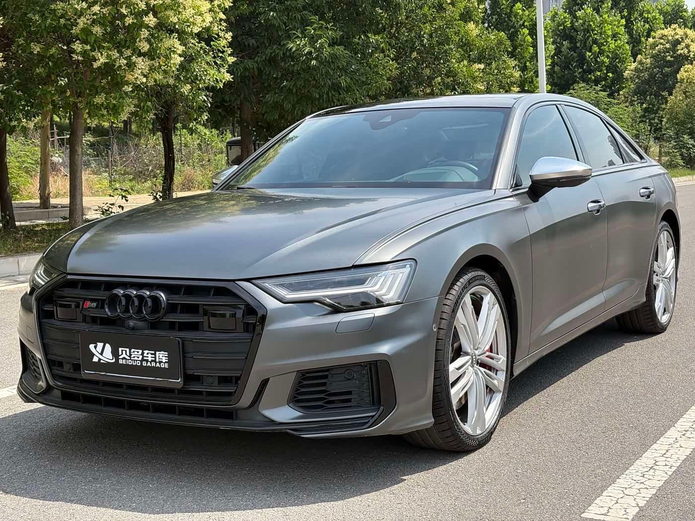 2020 Audi S6 银灰色, 19,000 km, China export – photo 1