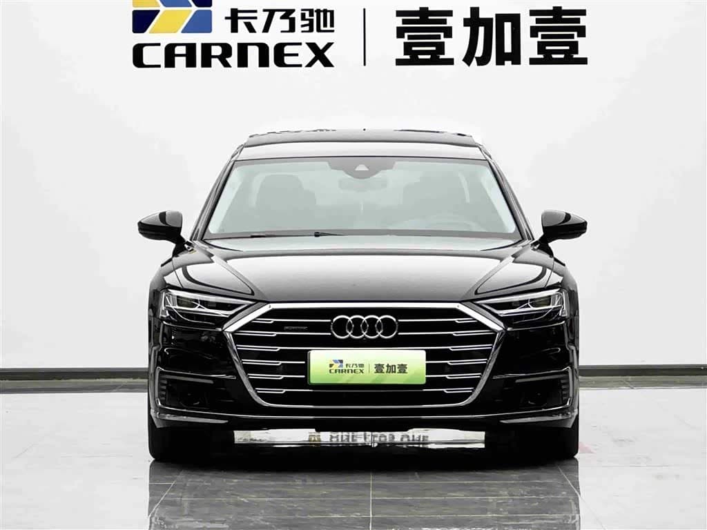 2021 Audi A8 New Energy Black, 50,700 km, China export – photo 2