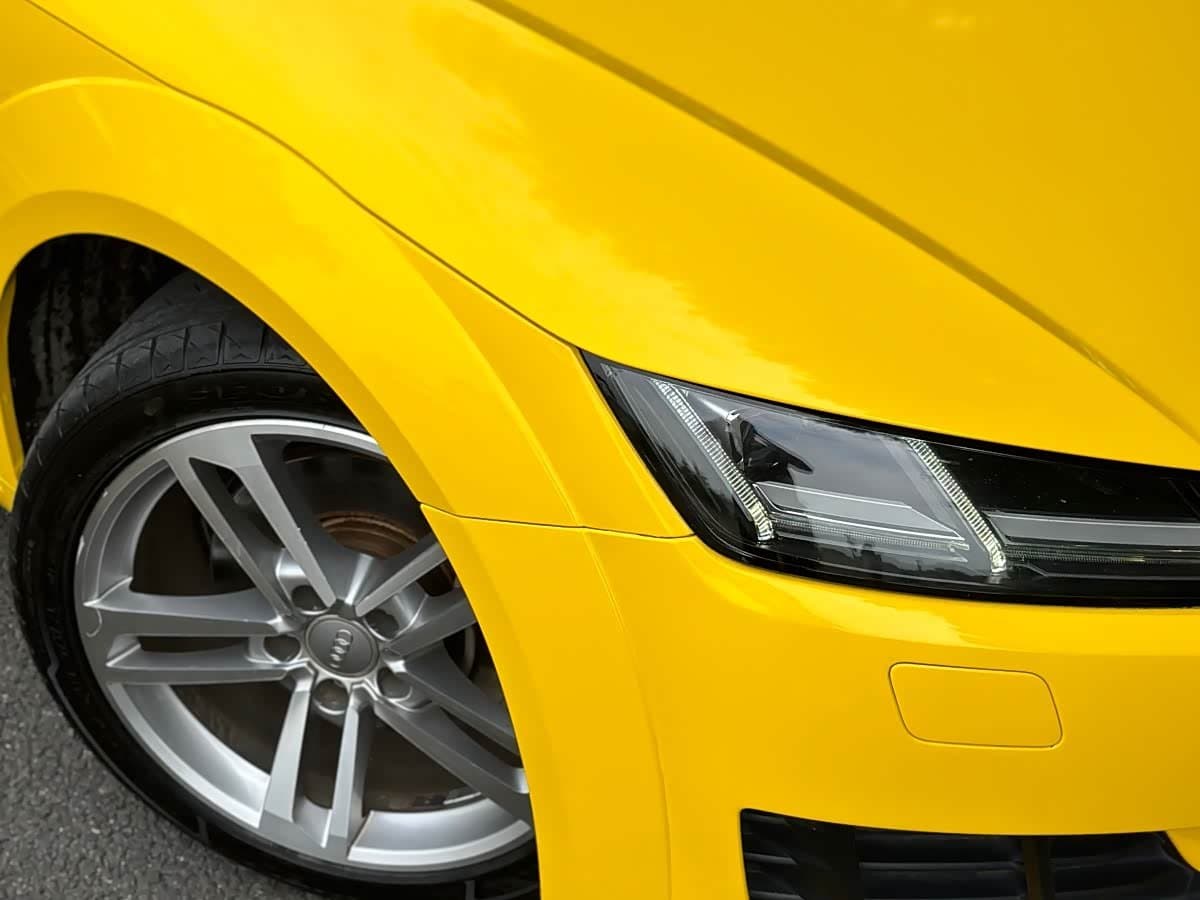2015 Audi TT Yellow, 140,000 km, China export – photo 5