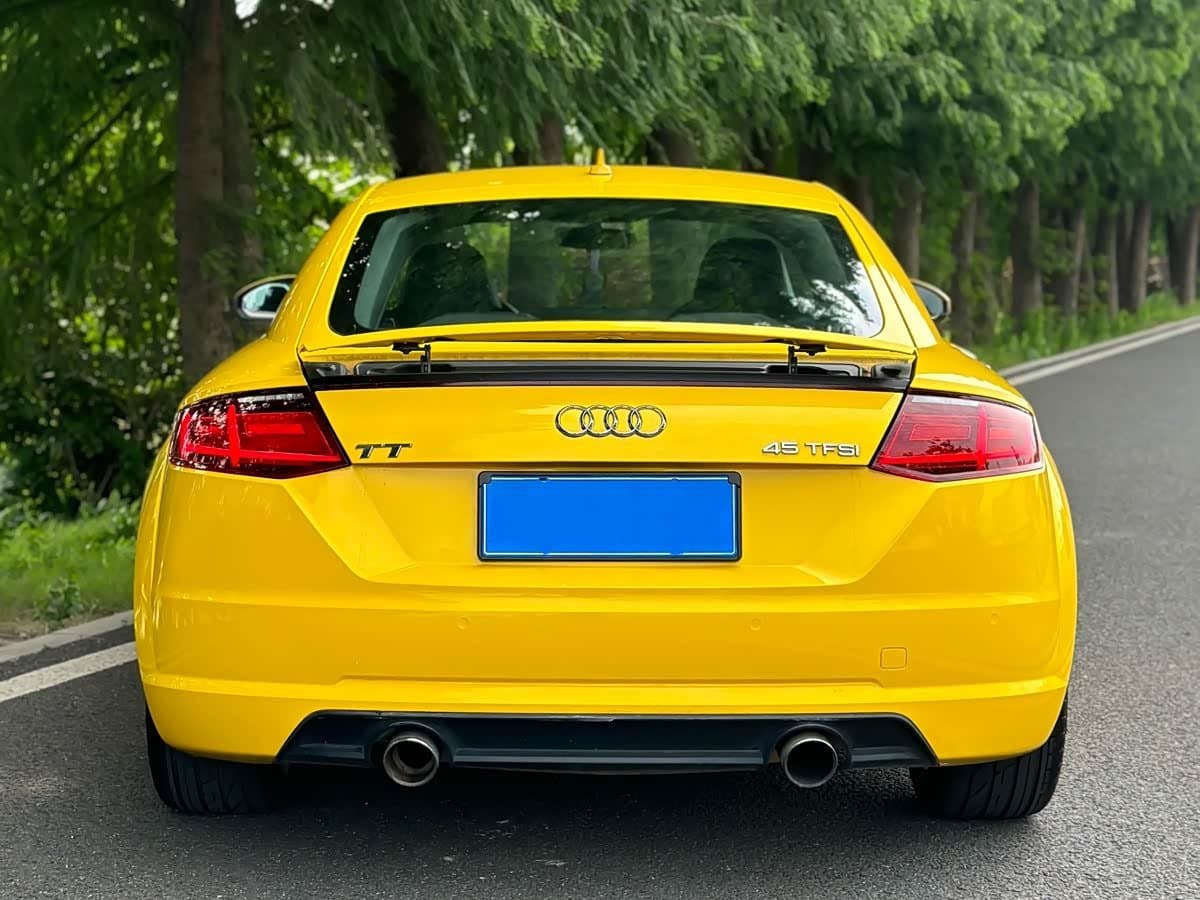 2015 Audi TT Yellow, 140,000 km, China export – photo 4