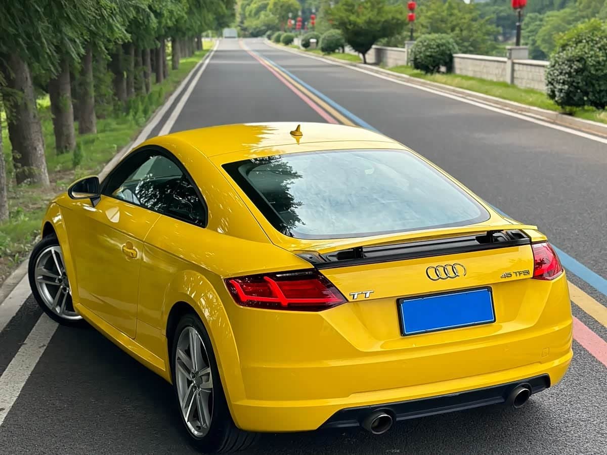 2015 Audi TT Yellow, 140,000 km, China export – photo 3