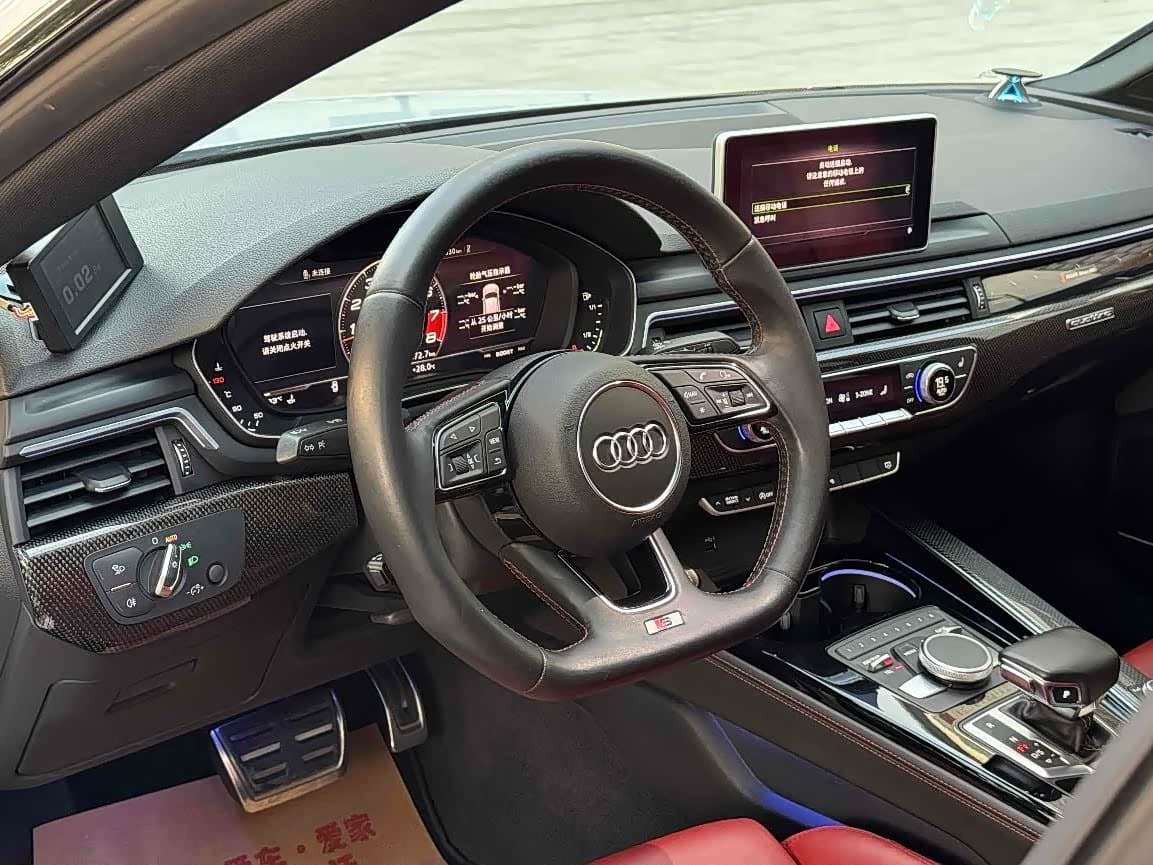 2017 Audi A5 White, 83,000 km, China export – photo 6