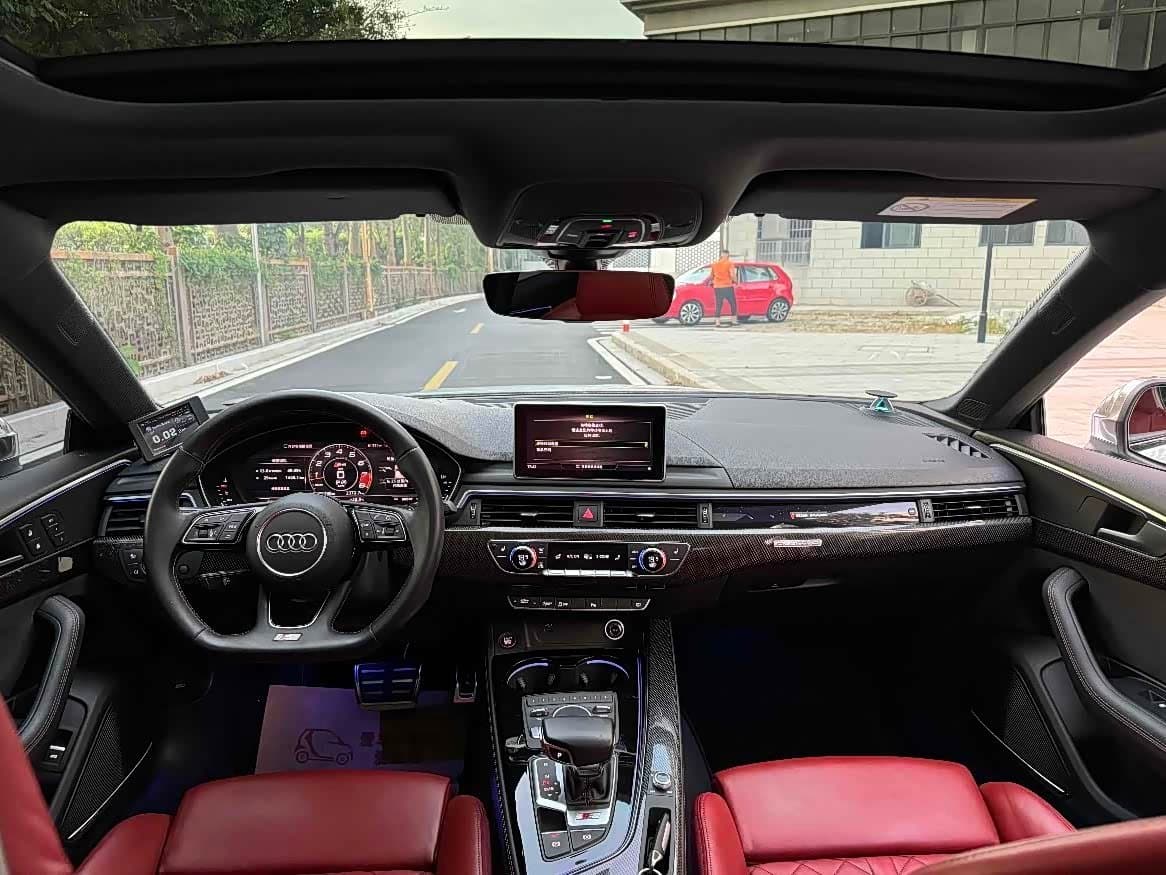 2017 Audi A5 White, 83,000 km, China export – photo 5