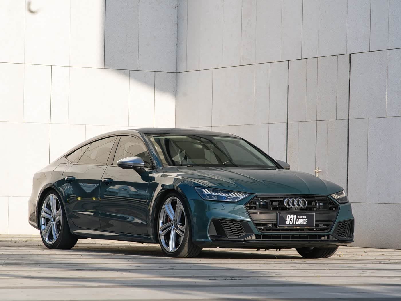 2020 Audi S7 Green, 75,000 km, China export – photo 1