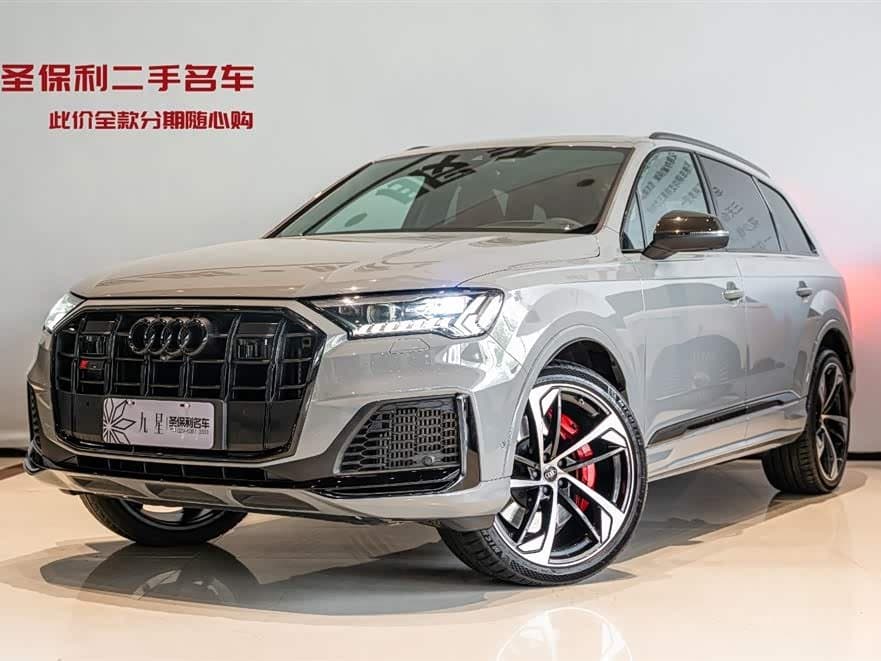 2024 Audi SQ7 银灰色, 51,000 km, China export – photo 1