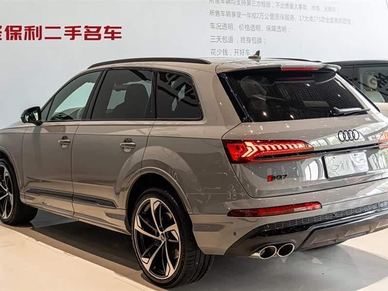 2024 Audi SQ7 银灰色, 51,000 km, China export – photo 3