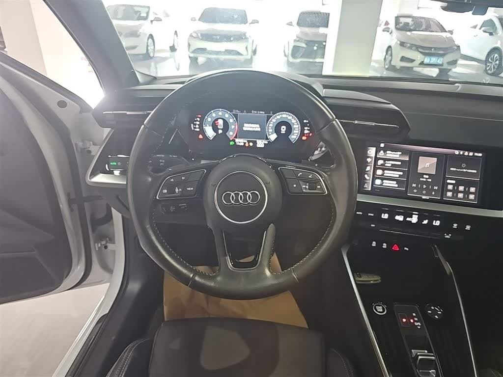 2021 Audi A3 White, 35,400 km, China export – photo 7