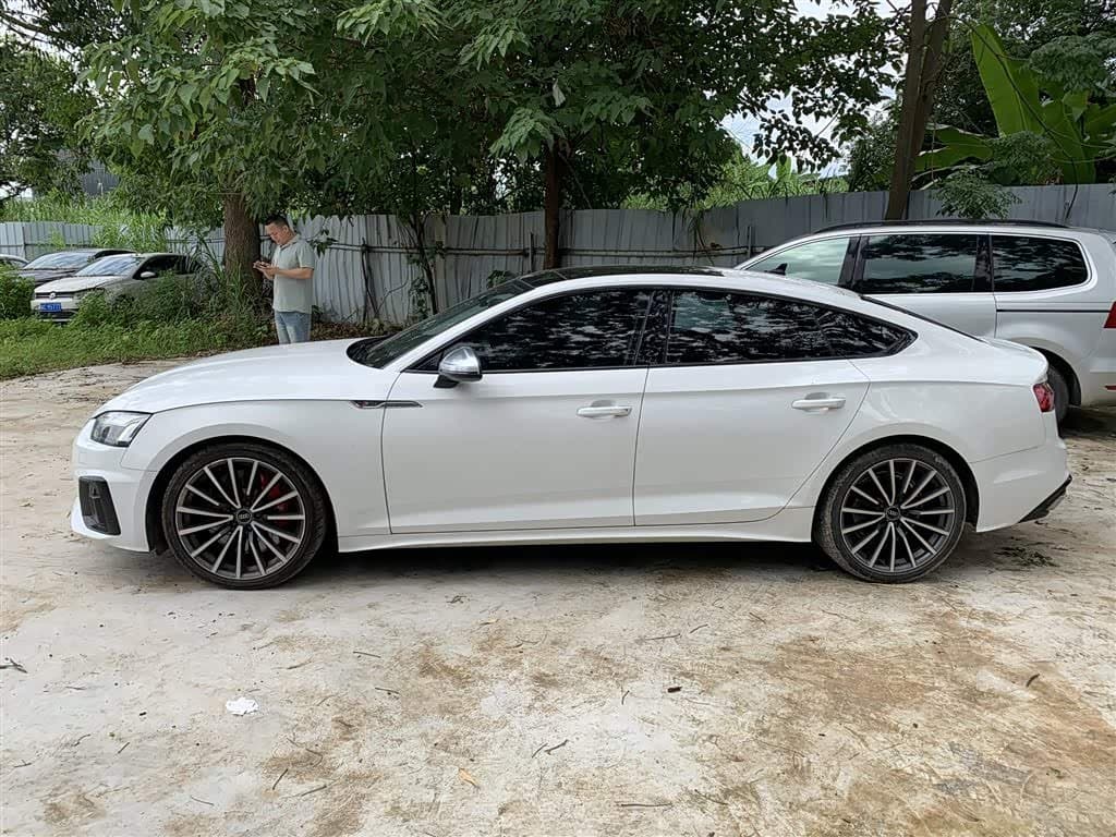 2020 Audi A5 White, 91,310 km, China export – photo 3