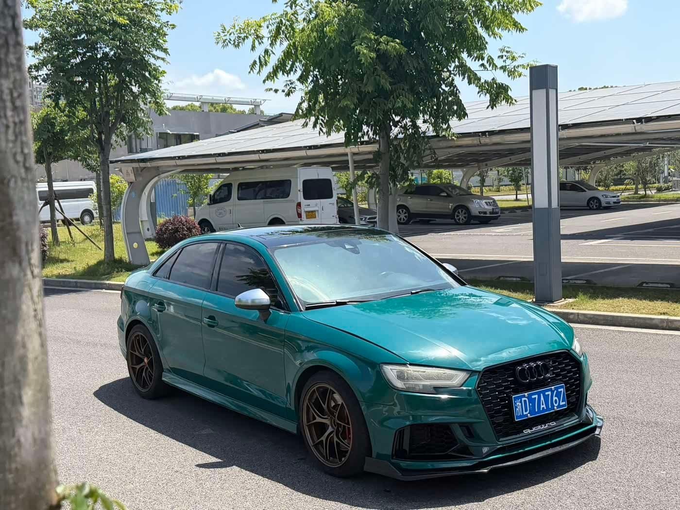 2018 Audi S3 Green, 80,000 km, China export – photo 3