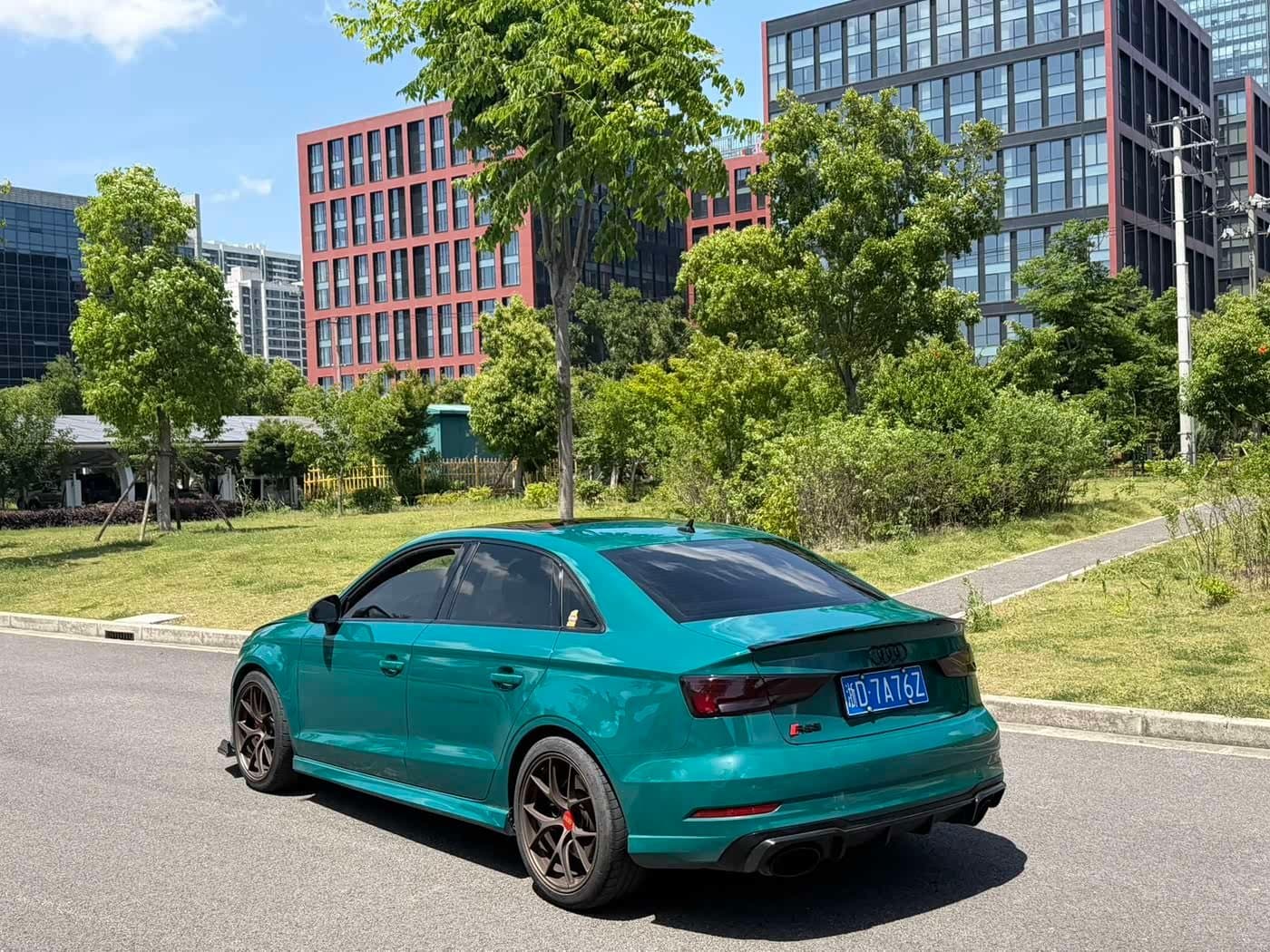 2018 Audi S3 Green, 80,000 km, China export – photo 4