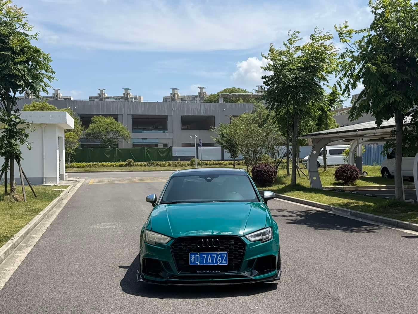 2018 Audi S3 Green, 80,000 km, China export – photo 2