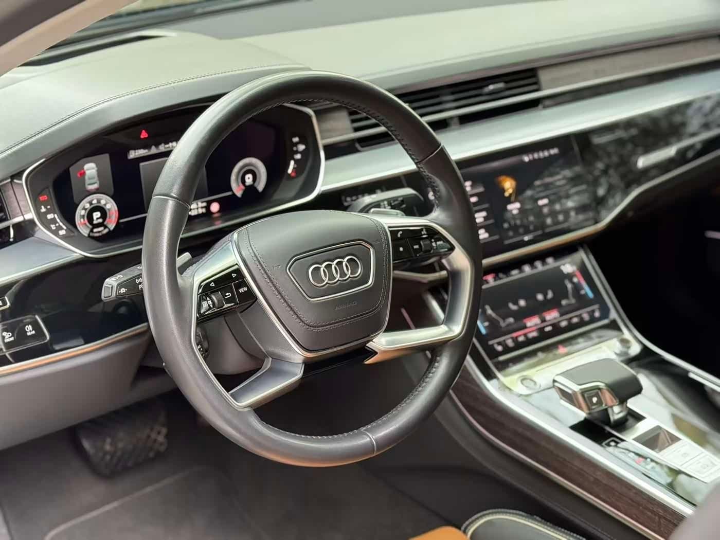 2021 Audi A8 Black, 20,000 km, China export – photo 3