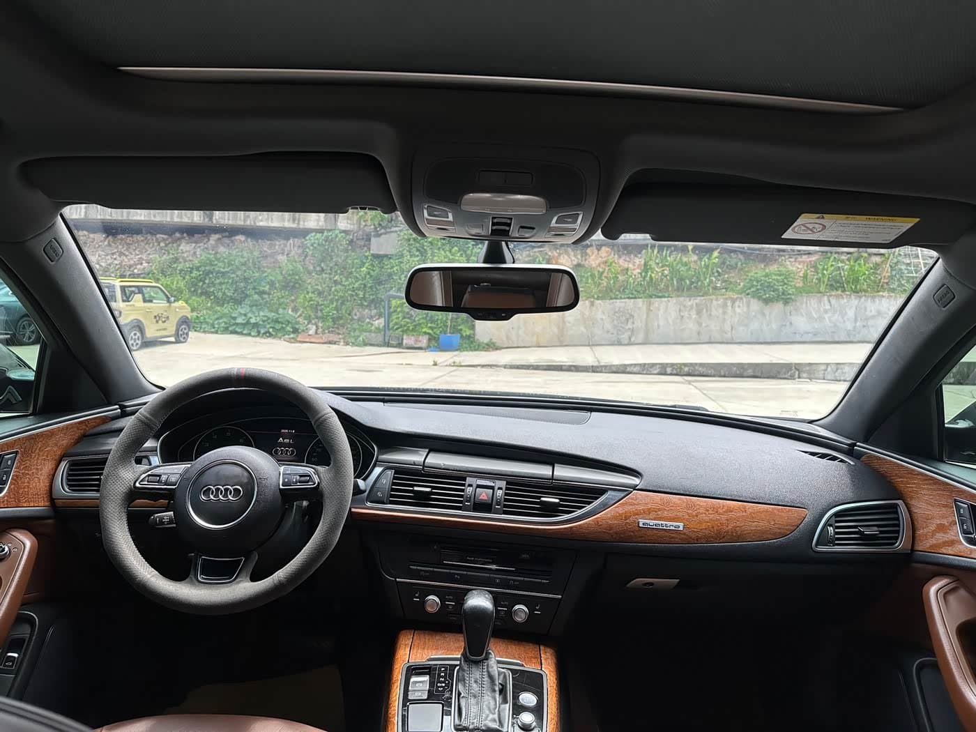 2017 Audi A6L Black, 78,000 km, China export – photo 6