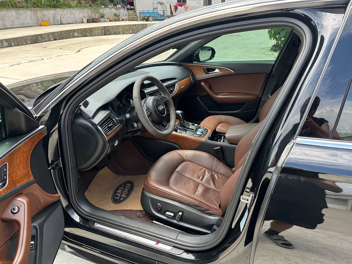 2017 Audi A6L Black, 78,000 km, China export – photo 4