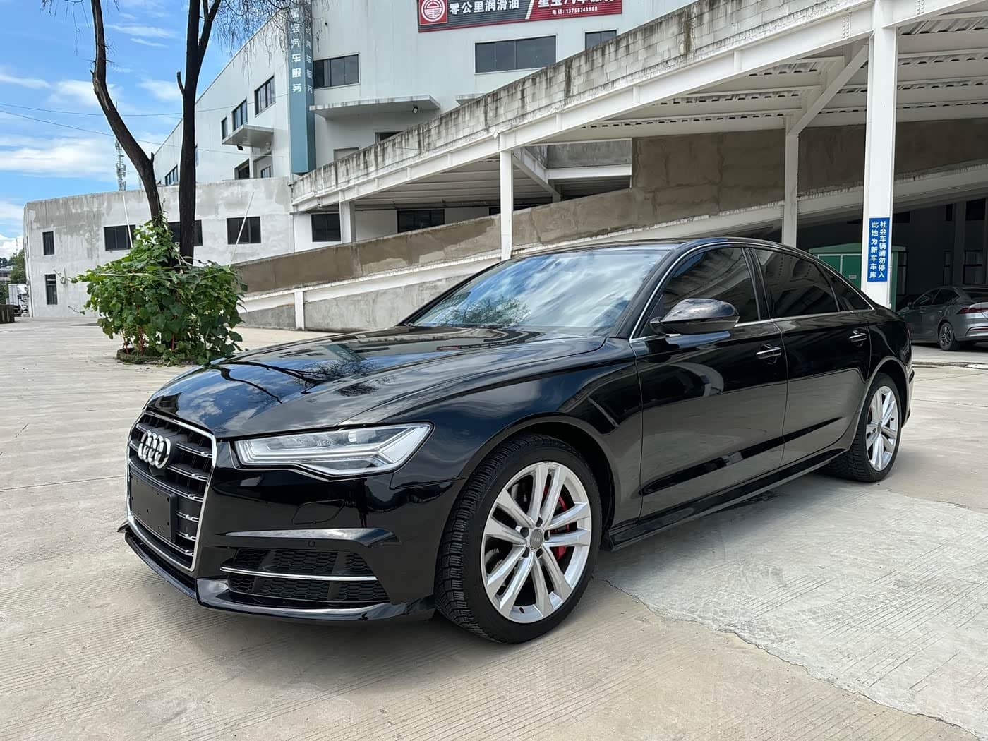 2017 Audi A6L Black, 78,000 km, China export – photo 1