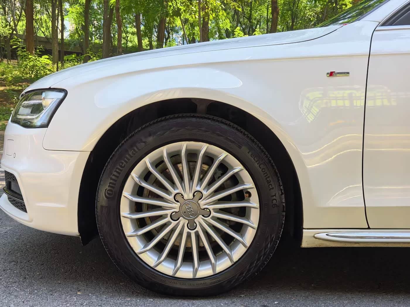2015 Audi A4L White, 63,000 km, China export – photo 3