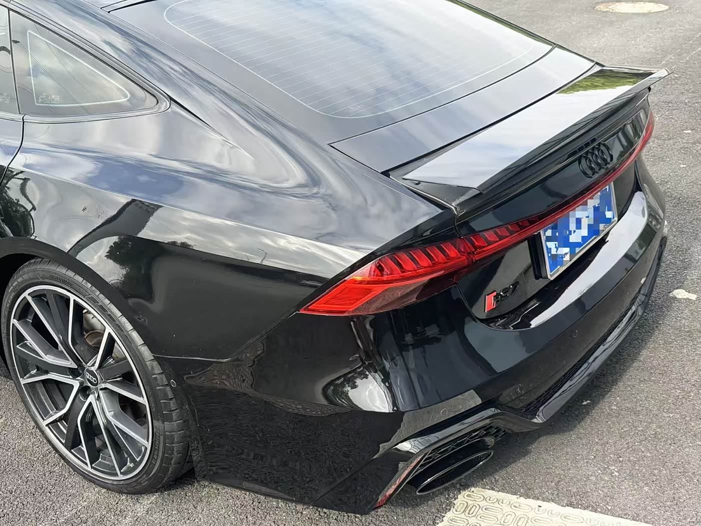 2020 Audi A7 Black, 58,000 km, China export – photo 3