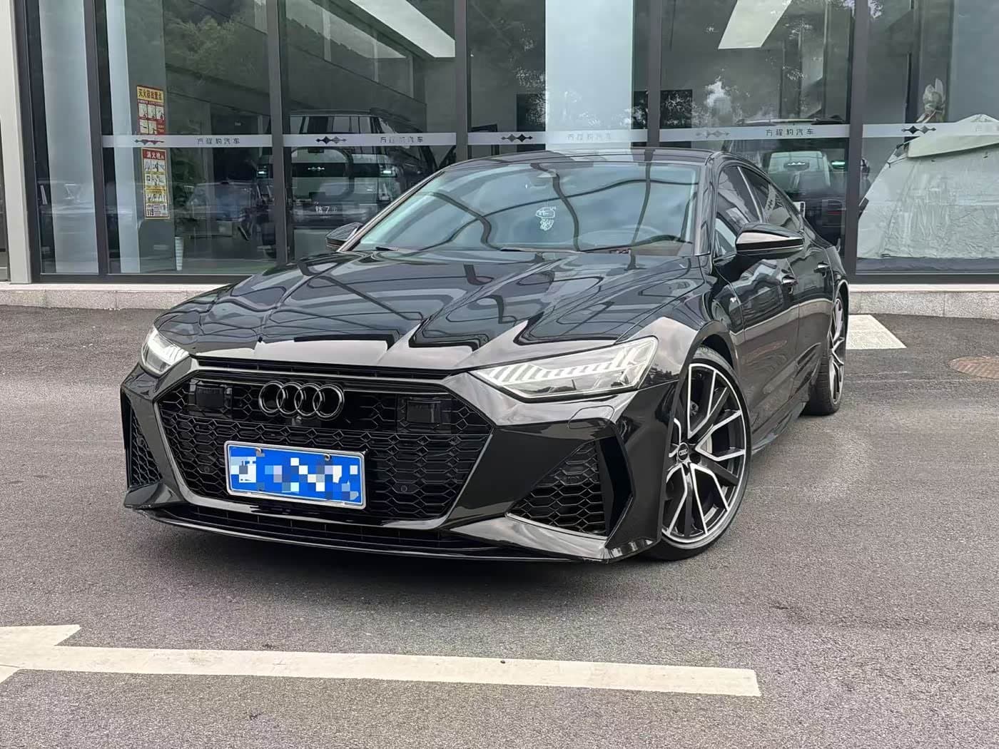 2020 Audi A7 Black, 58,000 km, China export – photo 1