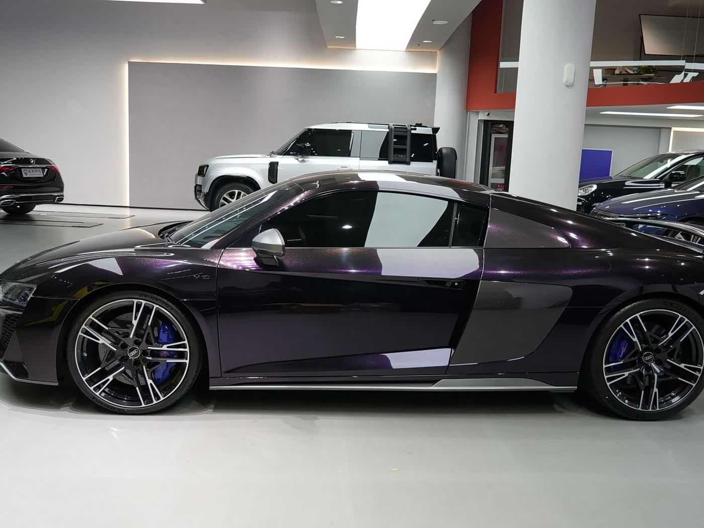 2021 Audi R8 Red, 8,000 km, China export – photo 4
