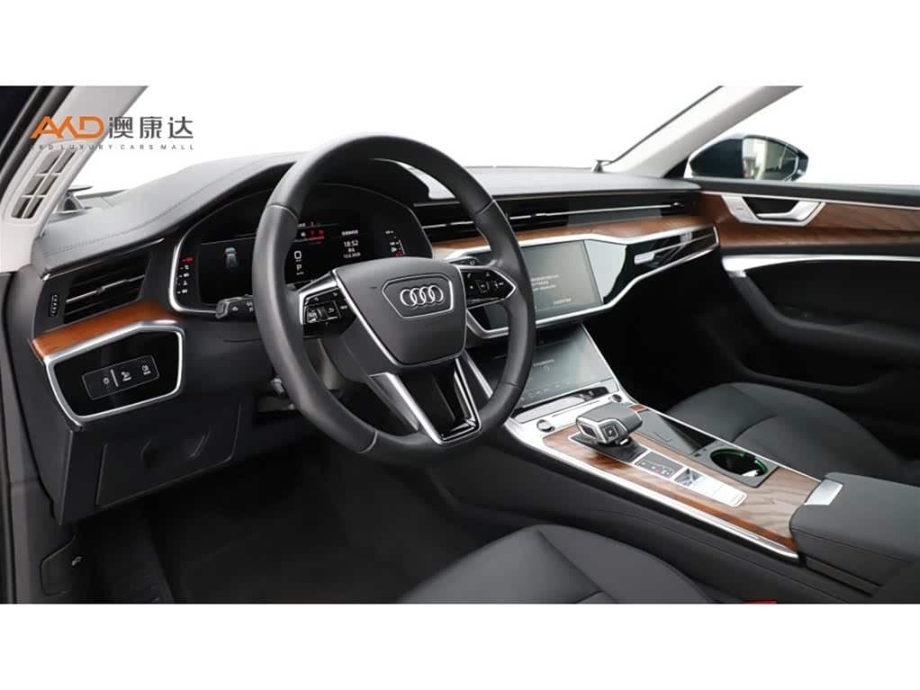 2021 Audi A6 Blue, 39,000 km, China export – photo 6