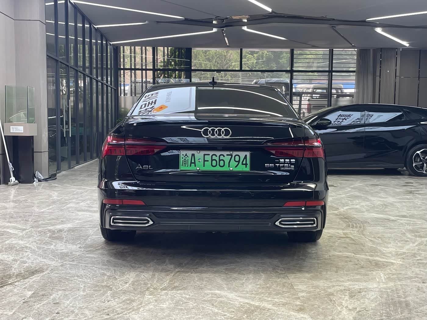 2020 Audi A6L New Energy Black, 126,000 km, China export – photo 6