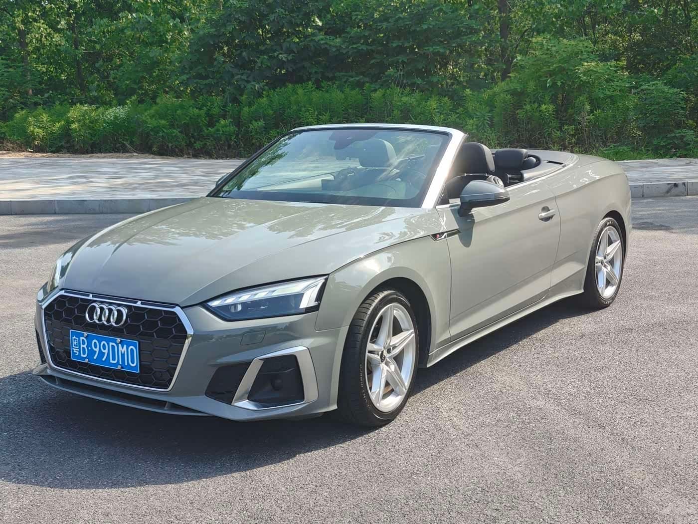 2020 Audi A5 银灰色, 53,000 km, China export – photo 1