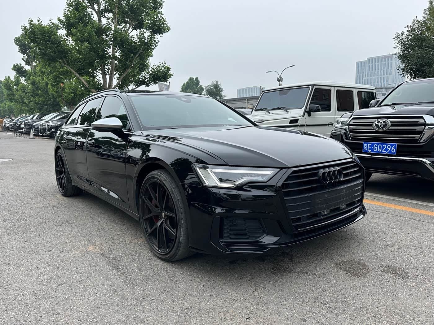 2021 Audi A6 Black, 56,000 km, China export – photo 3
