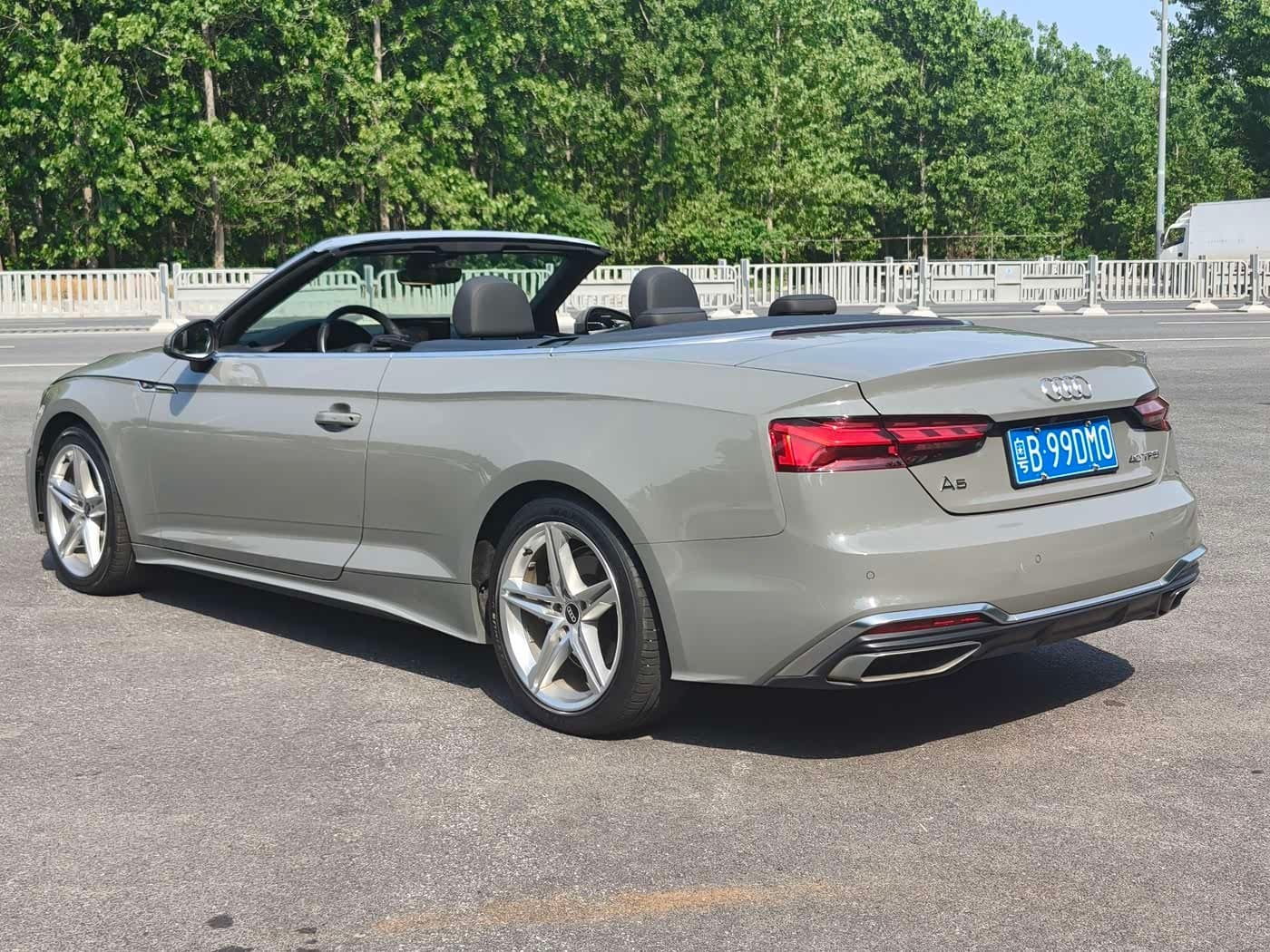 2020 Audi A5 银灰色, 53,000 km, China export – photo 7