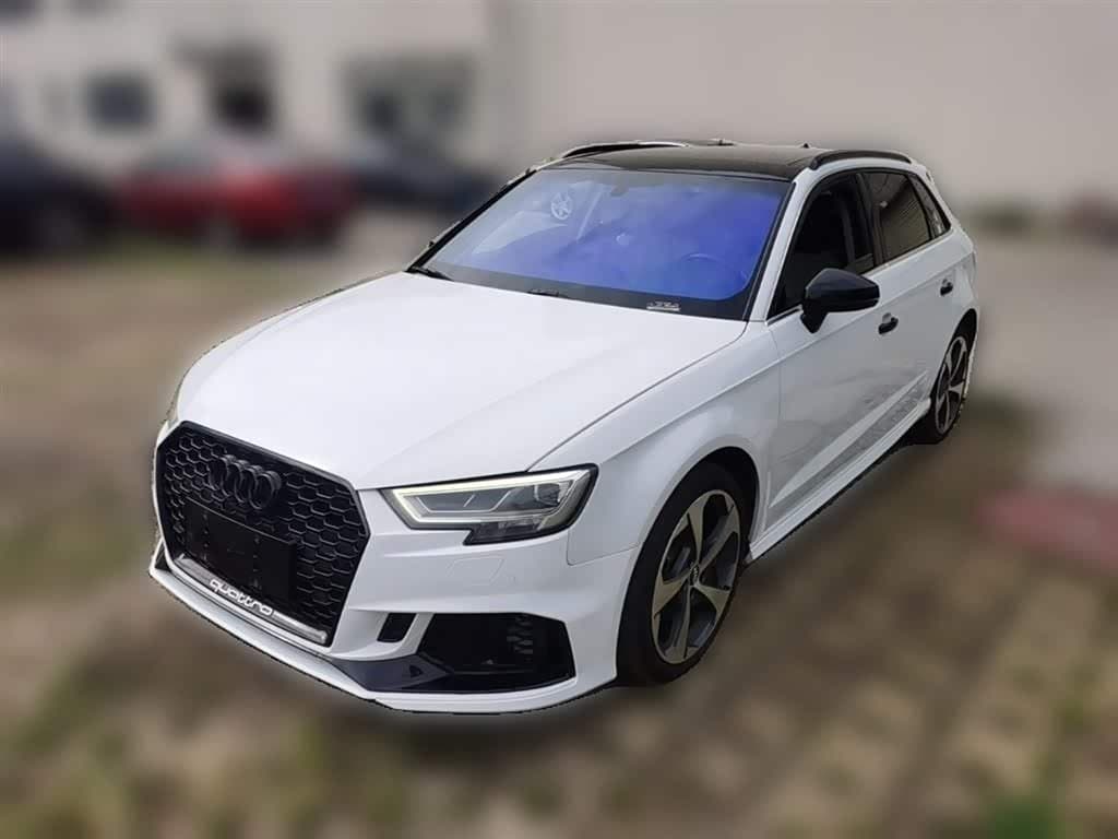 2018 Audi A3 White, 74,600 km, China export – photo 1