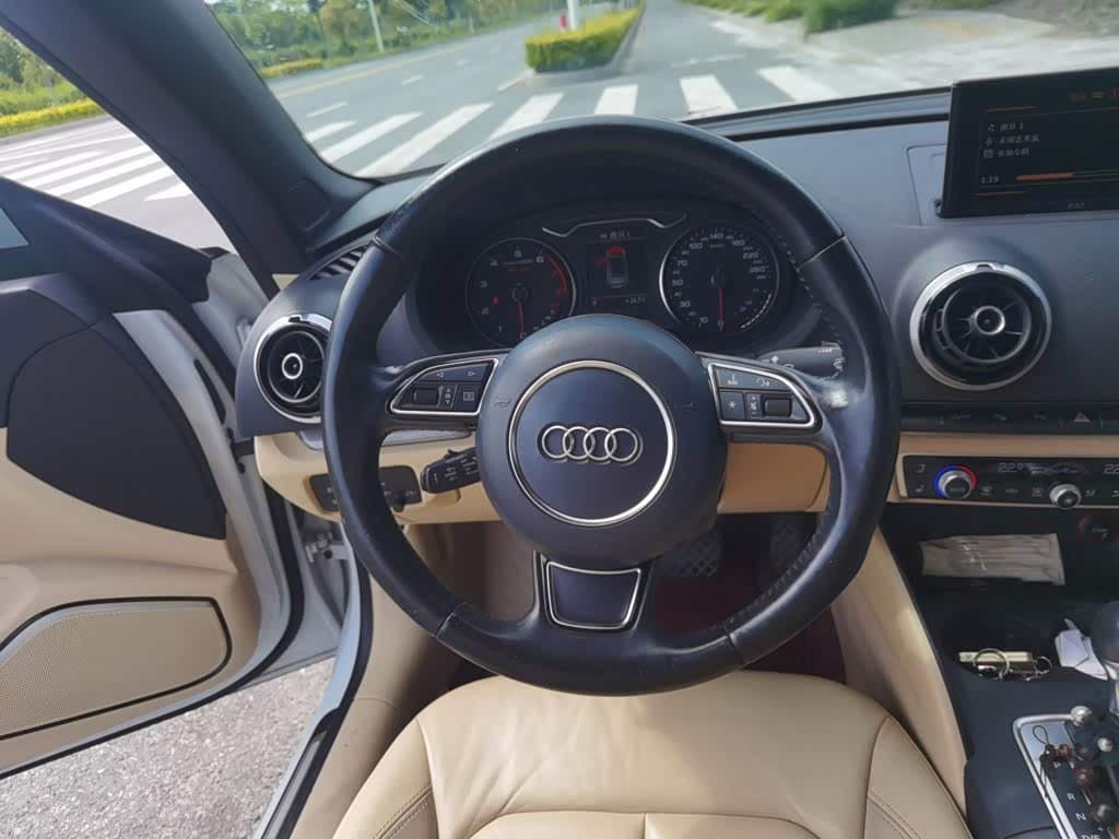 2015 Audi A3 White, 94,300 km, China export – photo 3