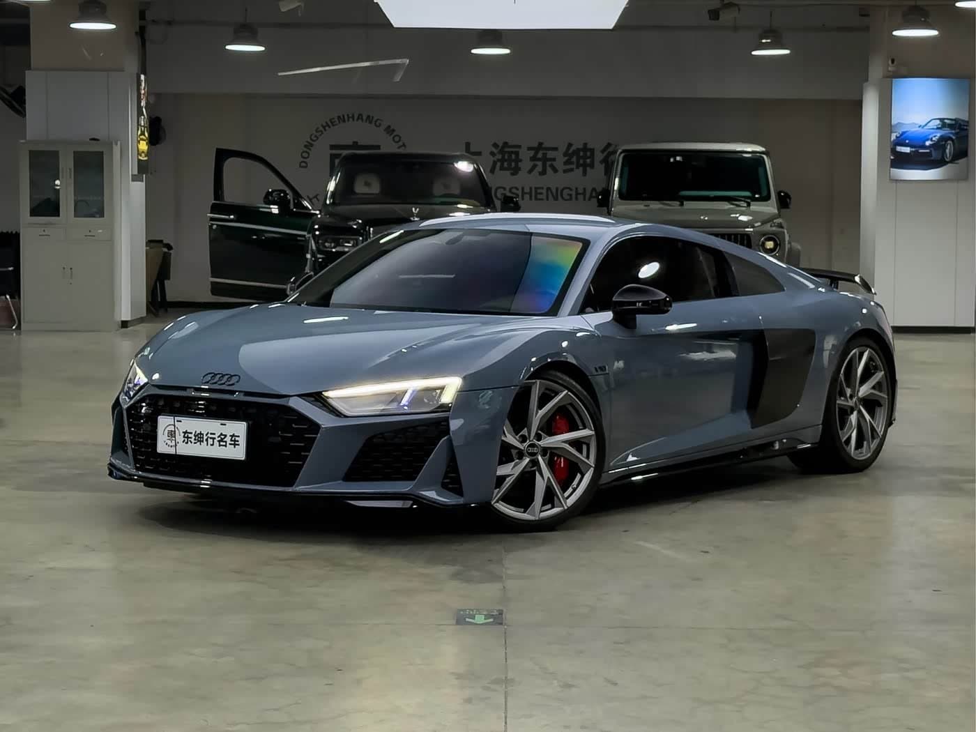2021 Audi R8 银灰色, 9,800 km, China export – photo 1