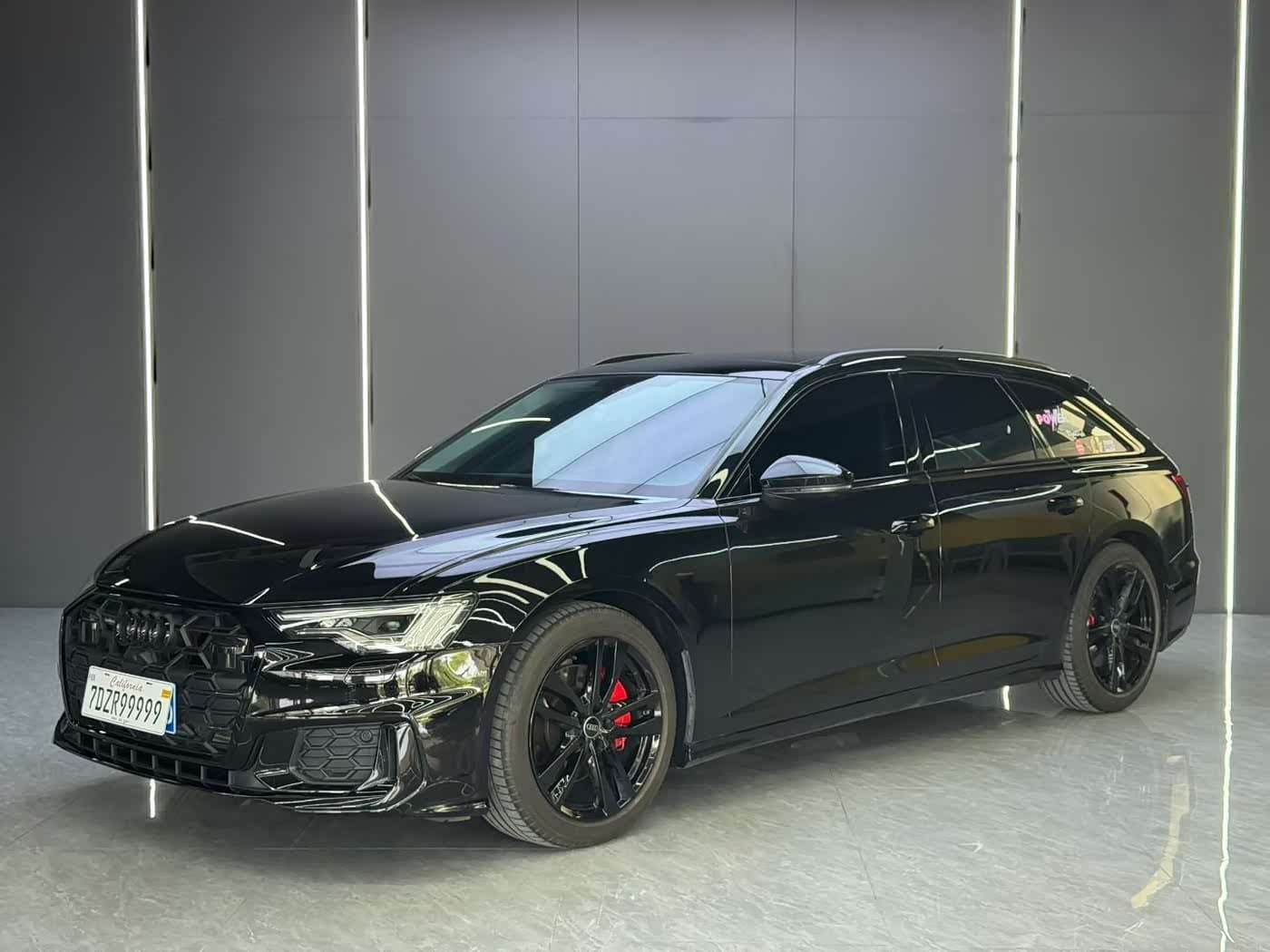 2023 Audi A6 Black, 20,000 km, China export – photo 1