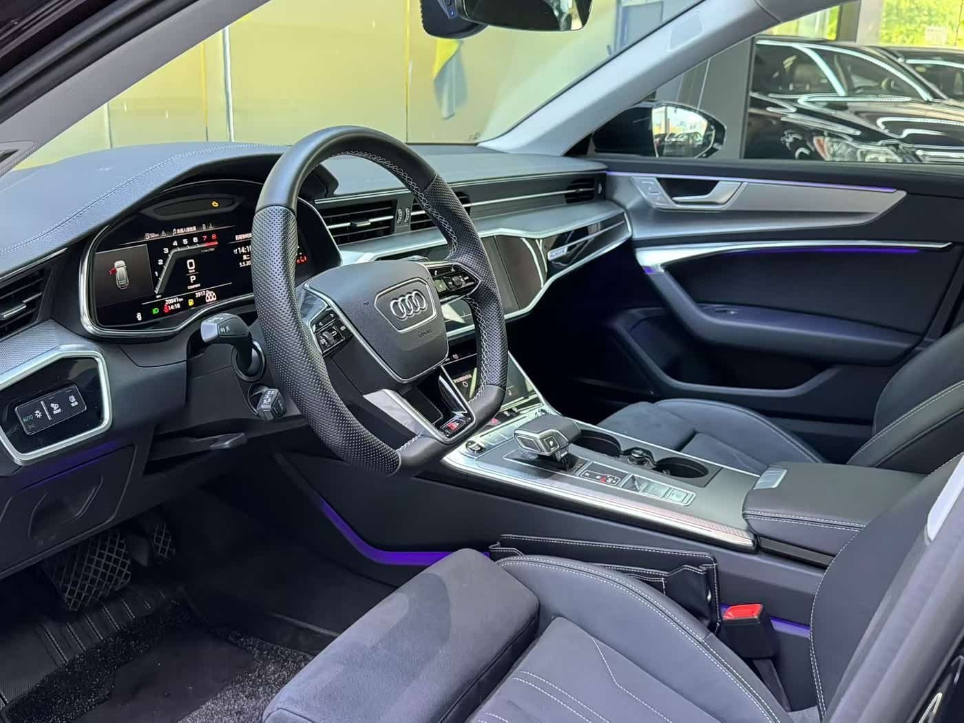 2023 Audi A6 Black, 20,000 km, China export – photo 4