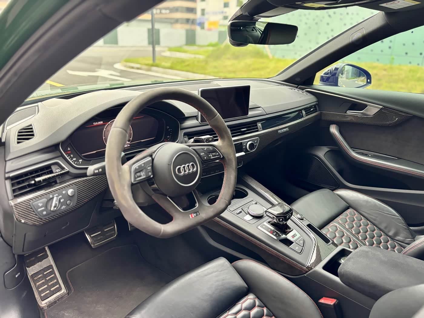 2019 Audi RS 4 Green, 19,000 km, China export – photo 3