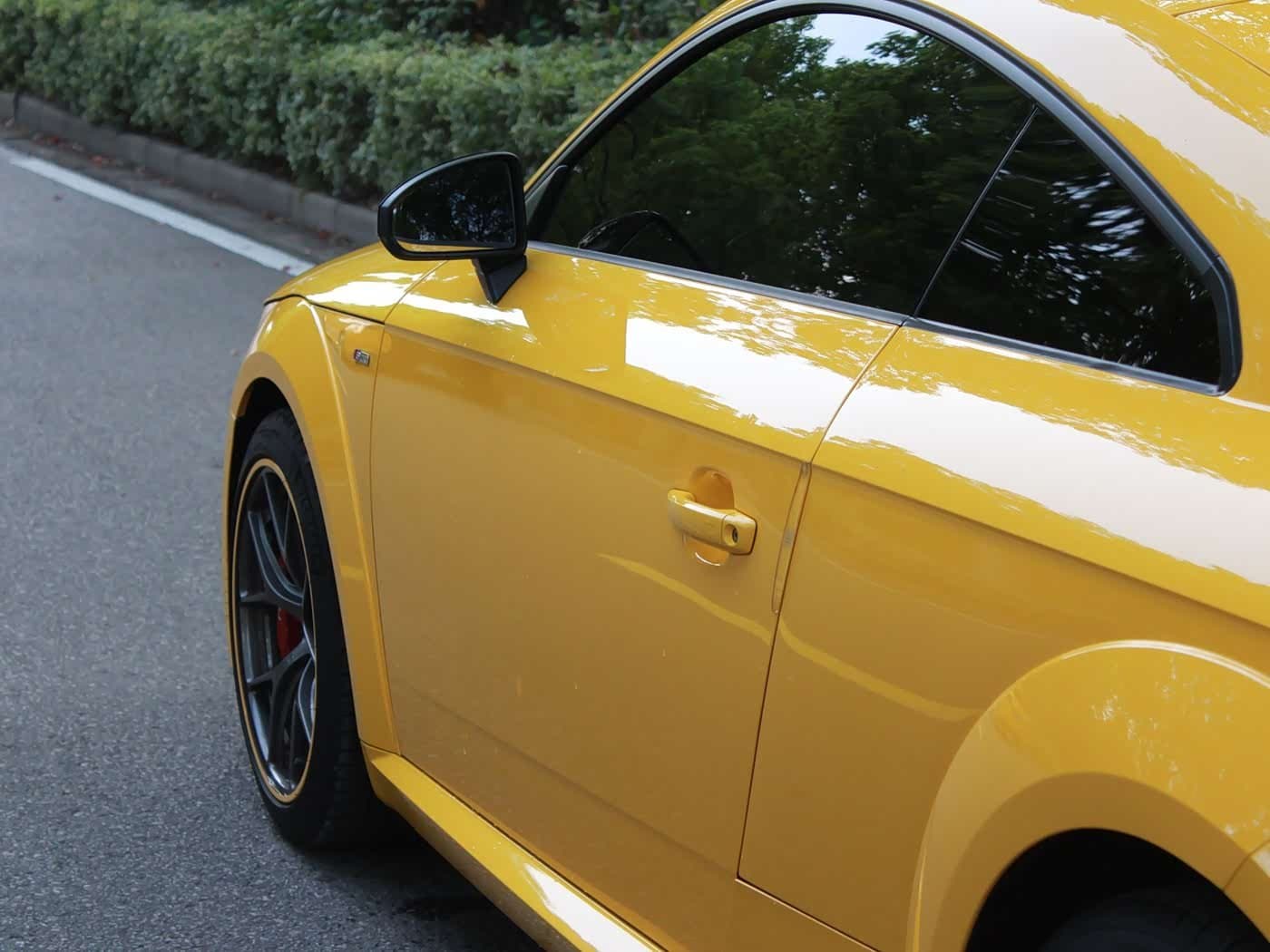 2017 Audi TT Yellow, 83,000 km, China export – photo 5